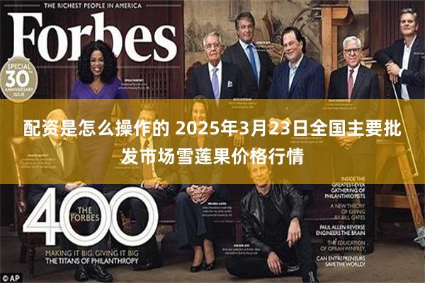 配资是怎么操作的 2025年3月23日全国主要批发市场雪莲果价格行情