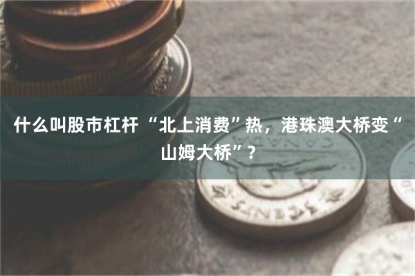 什么叫股市杠杆 “北上消费”热，港珠澳大桥变“山姆大桥”？