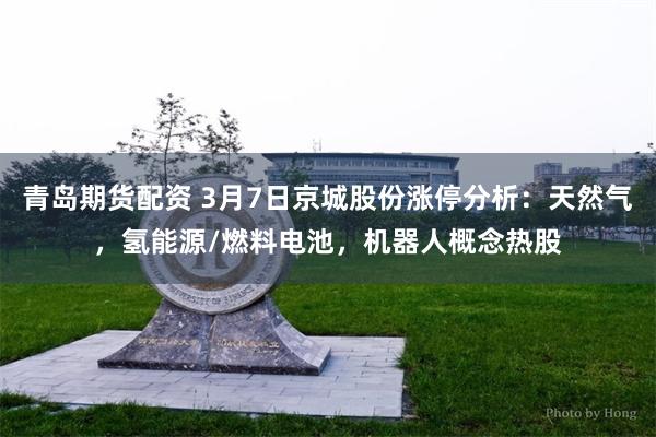 青岛期货配资 3月7日京城股份涨停分析：天然气，氢能源/燃料电池，机器人概念热股